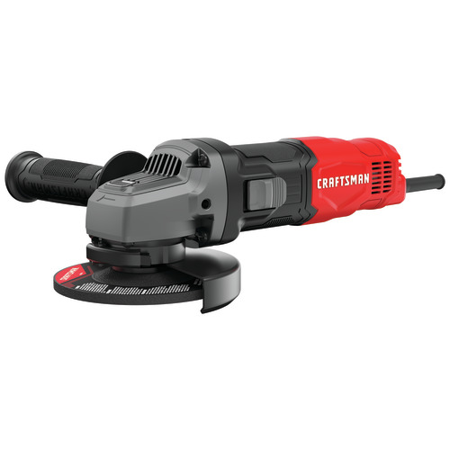 CRAFTSMAN 4-1/2-in 6-Amp Sliding Switch Corded Angle Grinder
